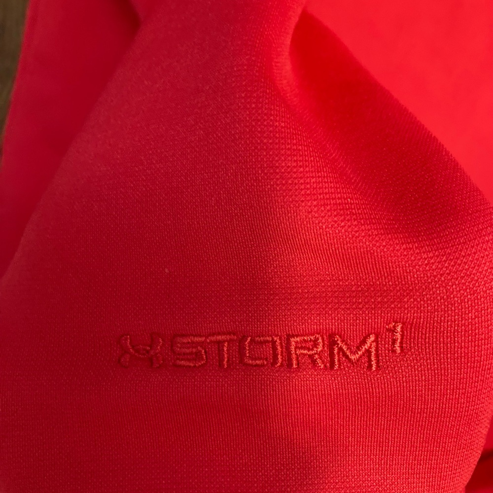 Under Armour Women's Storm New UA Logo Hoodie - Pink Sky. XL - Picture 4 of 6